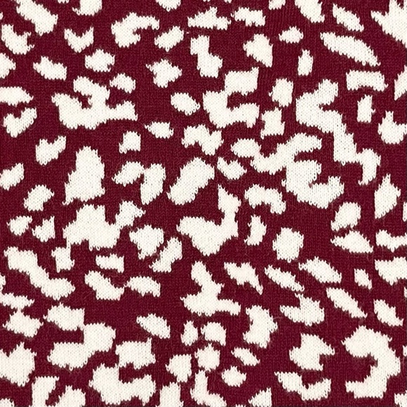 Lands’ End Supima Cotton Leopard Print Buttoned Cardigan Sweater Medium - Picture 3 of 9